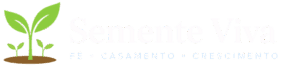 Logomarca Semente Viva — Fé, Casamento e Crescimento